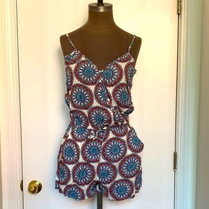 Banana Republic Printed Romper